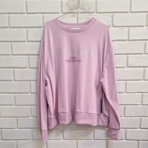 Aeropostale Sport Purple Crewneck Sweatshirt with Subtle Script. Size 2X NWT